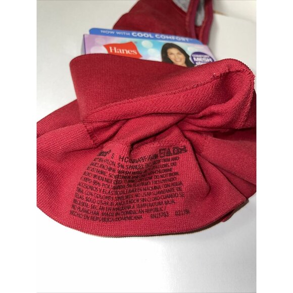 Clothing Women Hanes Cozy Bra Sport Bra SMALL Burgundy Razerback Pullover - Picture 3 of 7
